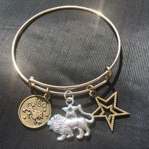 Leo ♌️ Coin Charm Bangle